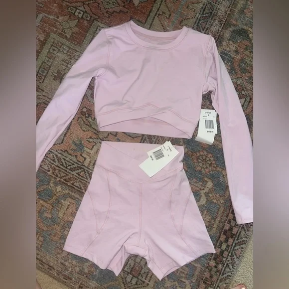 NWT L*Space Workout Set - Peony - Picture 2 of 7